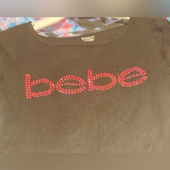 🛍️BeBe Girls 2 Pack multicolor Tops Shirts long sleeve Size: Medium 10/12🎀 - Picture 10 of 10